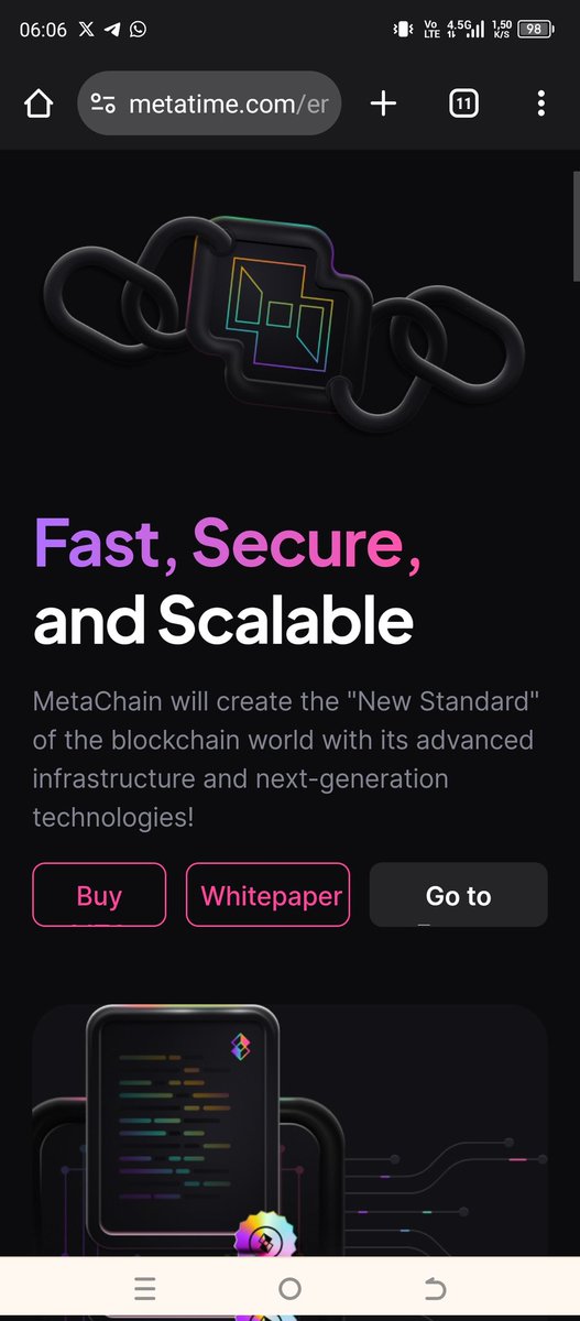 #MetaChain will create the 'New Standard' of the blockchain world with its advanced infrastructure and next-generation technologies! #Metatime #MetaChain #MetaDex #MetaMiner