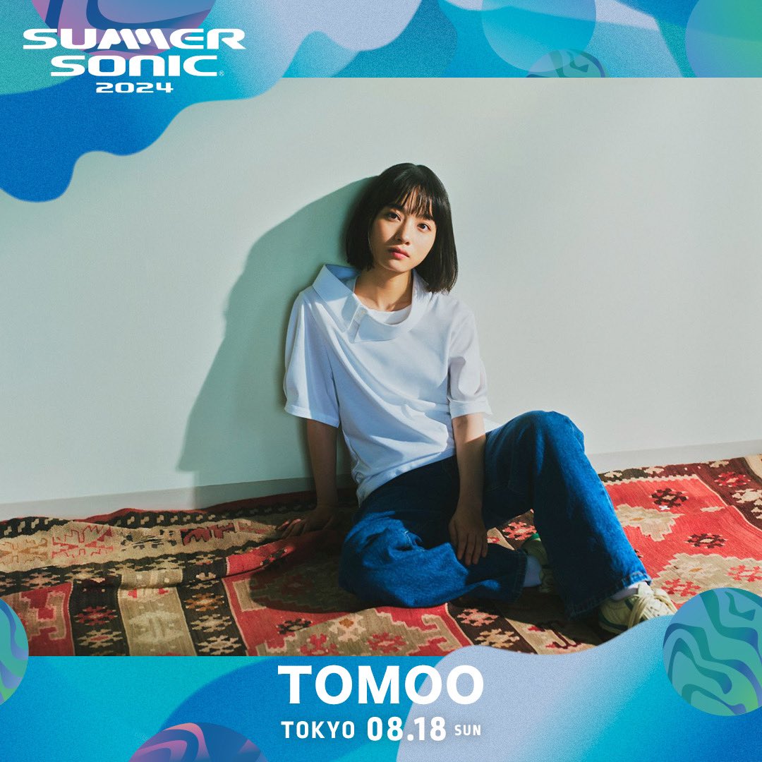 SUMMER SONIC 2024
TOMOO出演決定⚡️

2024.8.18 SUN
Spotify RADAR: Early Noise Stage

Official Site
▶︎summersonic.com

#サマソニ
#summersonic
#TOMOO