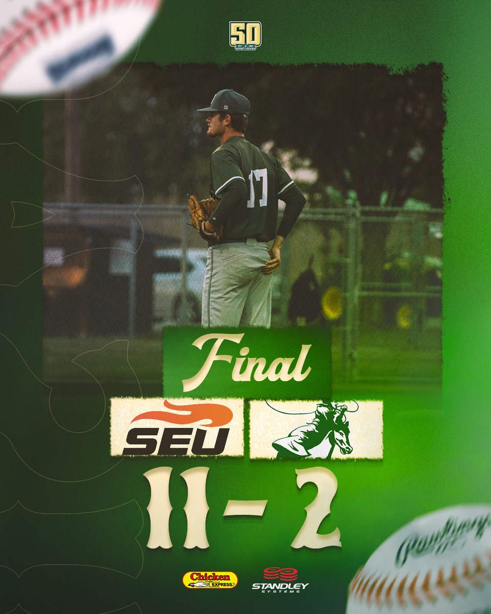 𝗚𝗮𝘃𝗲 𝗶𝘁 𝗮𝗹𝗹 𝘄𝗲 𝗴𝗼𝘁.

USAO's season comes to an end with a 36-18 record.

Lawson: 1-4, RBI, HR
McDowall: 2-3
Duncan: 1-2, RBI

#DroverNation🐎 x #BleedGreen