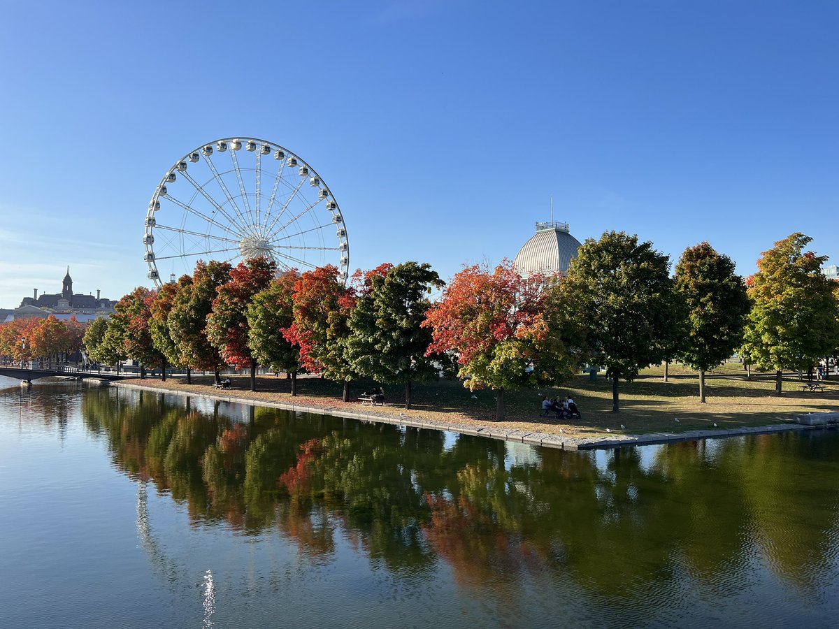 Today's challenge is #Water #Reflections Share your best captures of reflections on water. La Grande Roue de Montréal, Montréal, QC