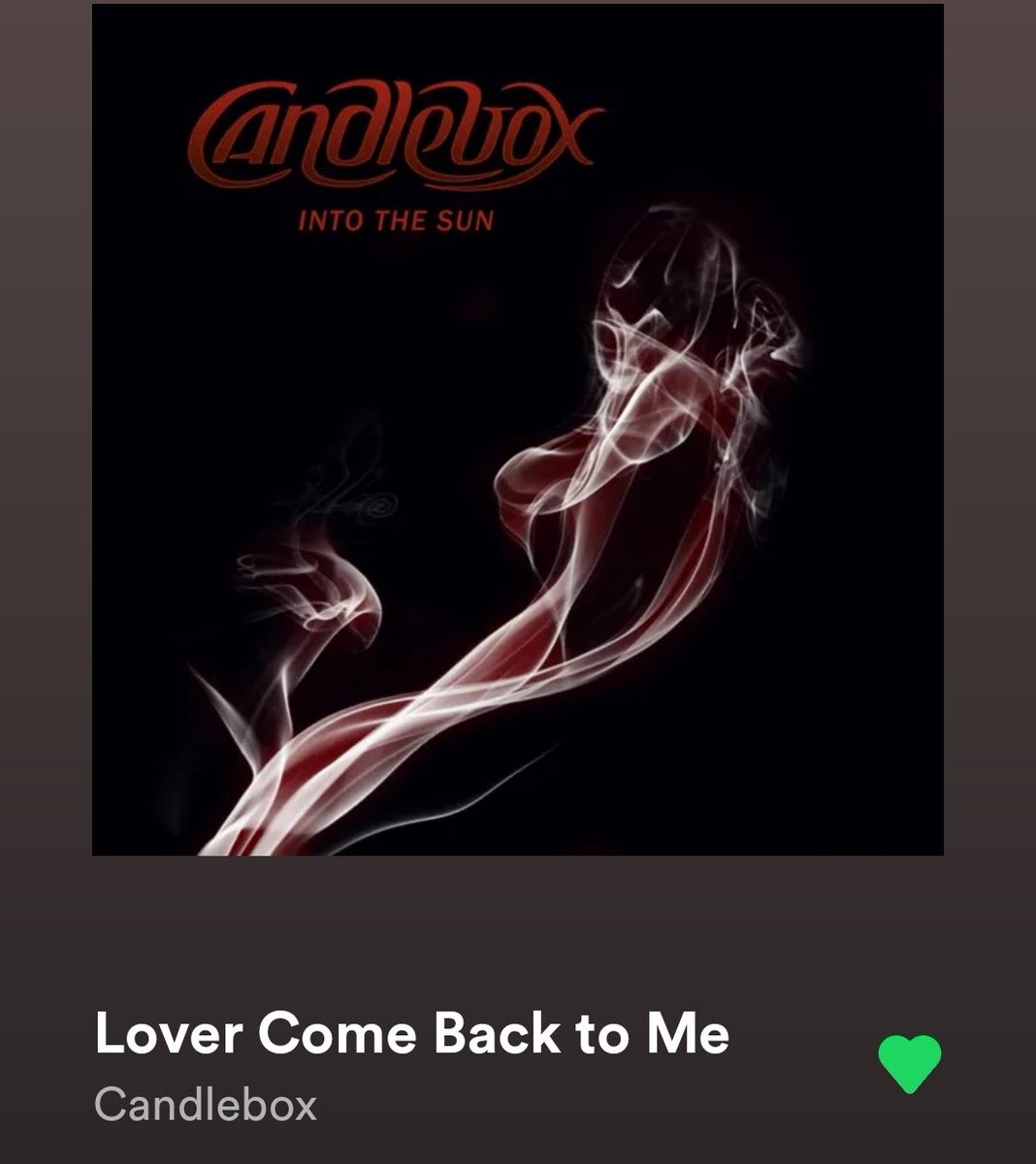 Y'all know Candlebox had more than one album, right? Saw them twice last year. So great!