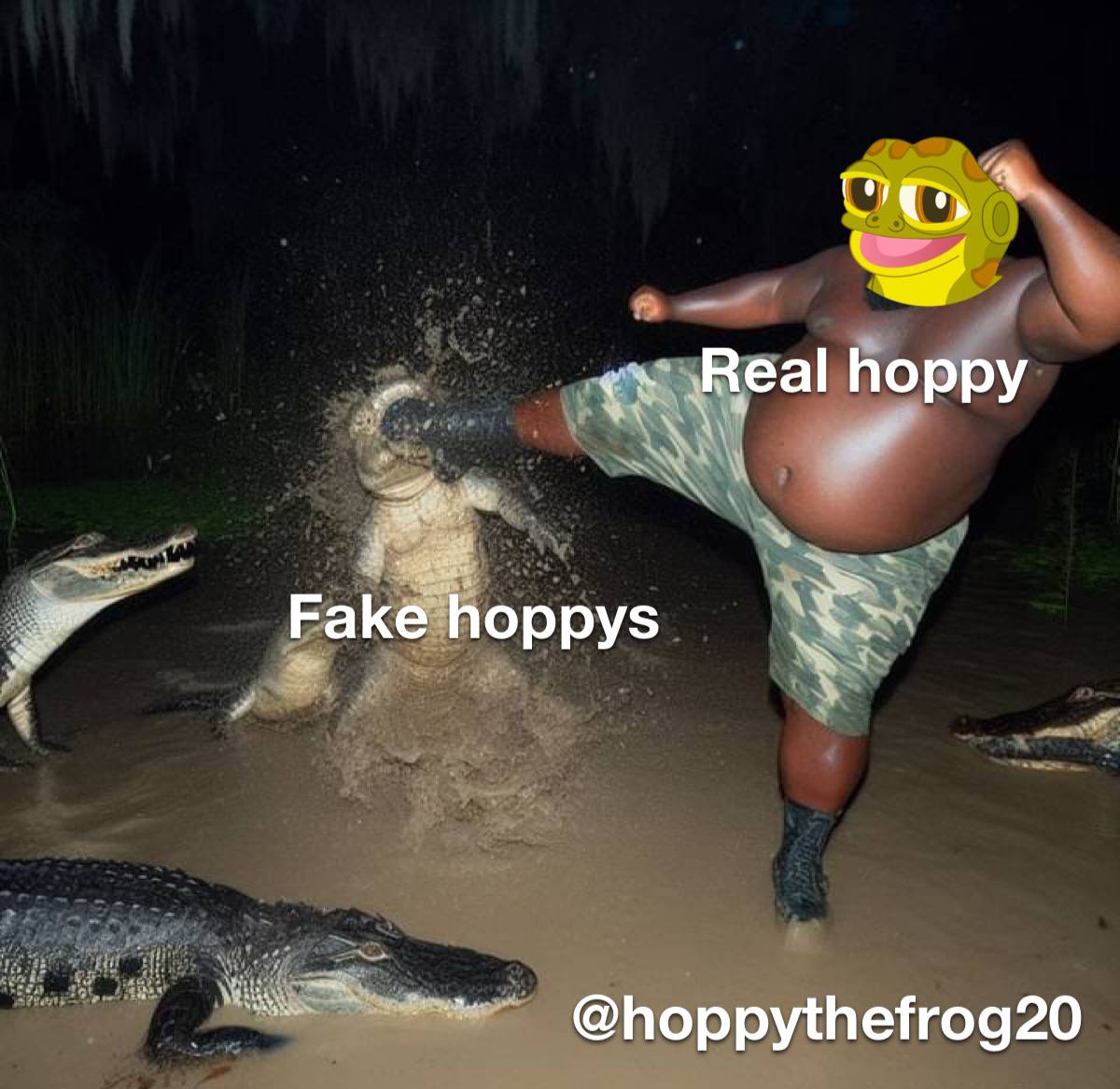 Hoppy The Frog tweet media