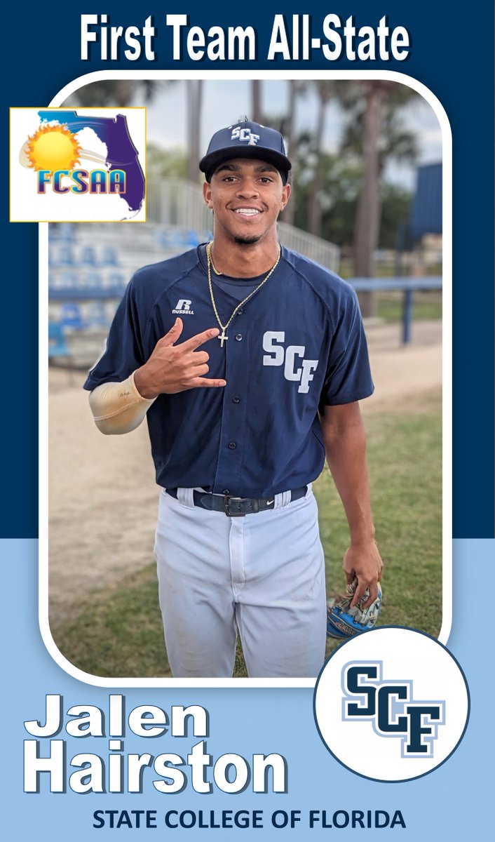 SCF Baseball (@scfbaseball) on Twitter photo Congratulations to Brandon Clarke and Jalen Hairston on being selected to the Division I All-FCSAA Baseball Team <a href="/TheFCSAA/">FCSAA</a> -The #TEES will miss both these outstanding young men greatly! They are both ready for their next step in the journey ahead. <a href="/SCFManatees/">SCF Manatees</a> <a href="/SECbaseball/">SEC Baseball</a> <a href="/MiLB/">Minor League Baseball</a> Congratulations to Brandon Clarke and Jalen Hairston on being selected to the Division I All-FCSAA Baseball Team <a href="/TheFCSAA/">FCSAA</a> -The #TEES will miss both these outstanding young men greatly! They are both ready for their next step in the journey ahead. <a href="/SCFManatees/">SCF Manatees</a> <a href="/SECbaseball/">SEC Baseball</a> <a href="/MiLB/">Minor League Baseball</a>