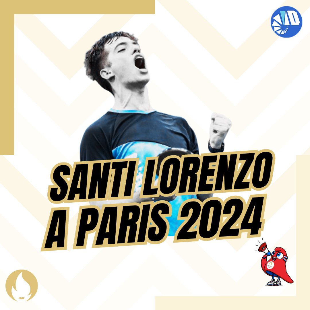💫 ¡GRITALO, SANTI!

🏓 Santi Lorenzo se clasificó a los @juegosolimpicos. En una definición espectacular, venció 4-1 en la final del preolímpico continental a Nikhil Kumar (EEUU).

⚡️ El tenis de mesa será parte de @paris2024 con la plaza número 105 🇦🇷

#Paris2024