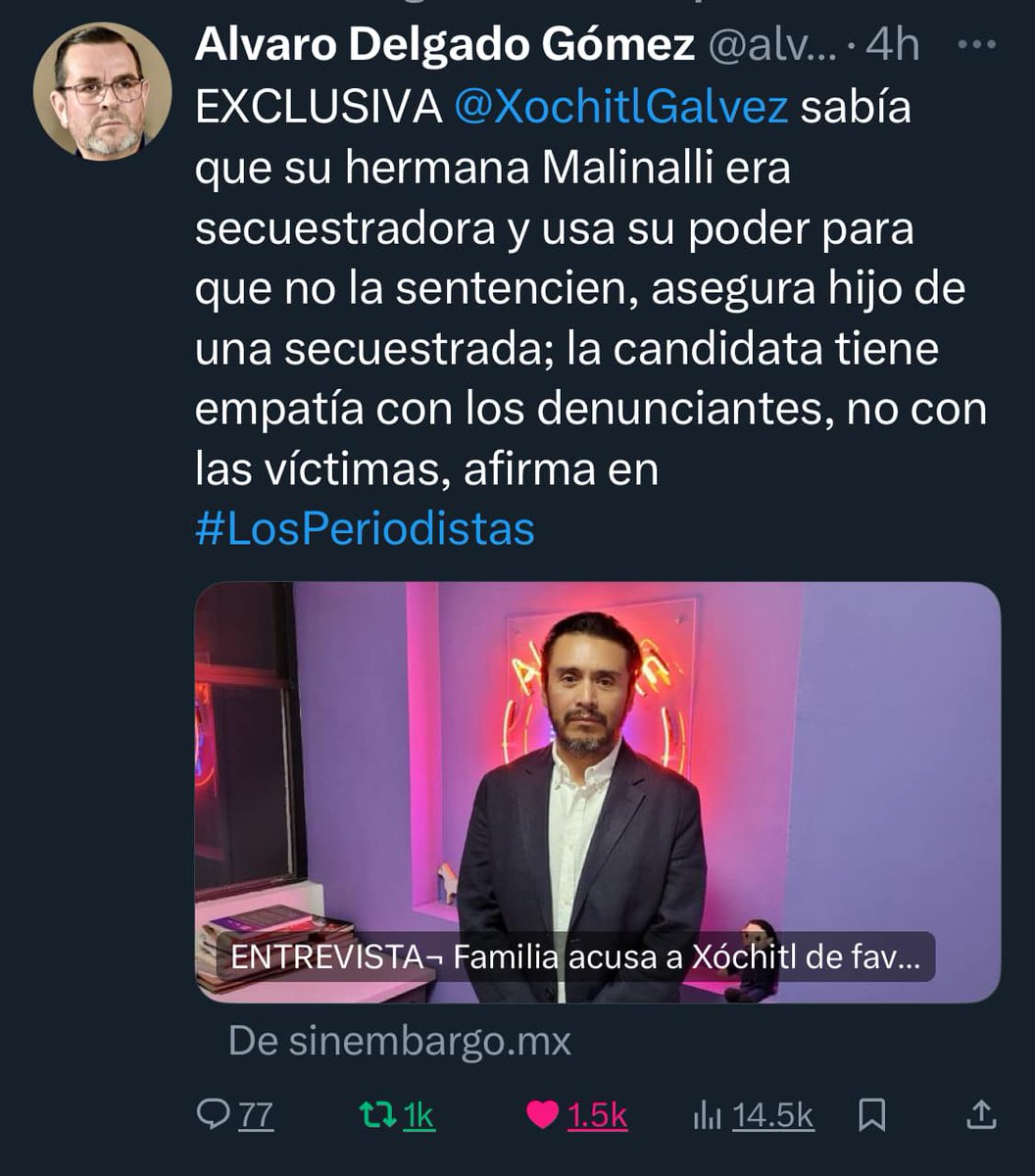 Anda furiosa la #botargabrutaycorrupta porque exhibieron la relación con su hermana SECUESTRADORA.

No dejen de difundirlo.

#XochitlYaPerdió 
#DerechaCorrupta