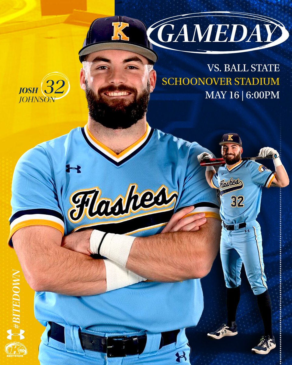 GAMEDAY! It’s time to kick off our final series at Schoonover! It’s Fan Appreciation night, come on out to the ballpark and get any giveaways you might have missed out on this season! First pitch is slated for 6 p.m. 🔗linktr.ee/kentstbaseball #BiteDown