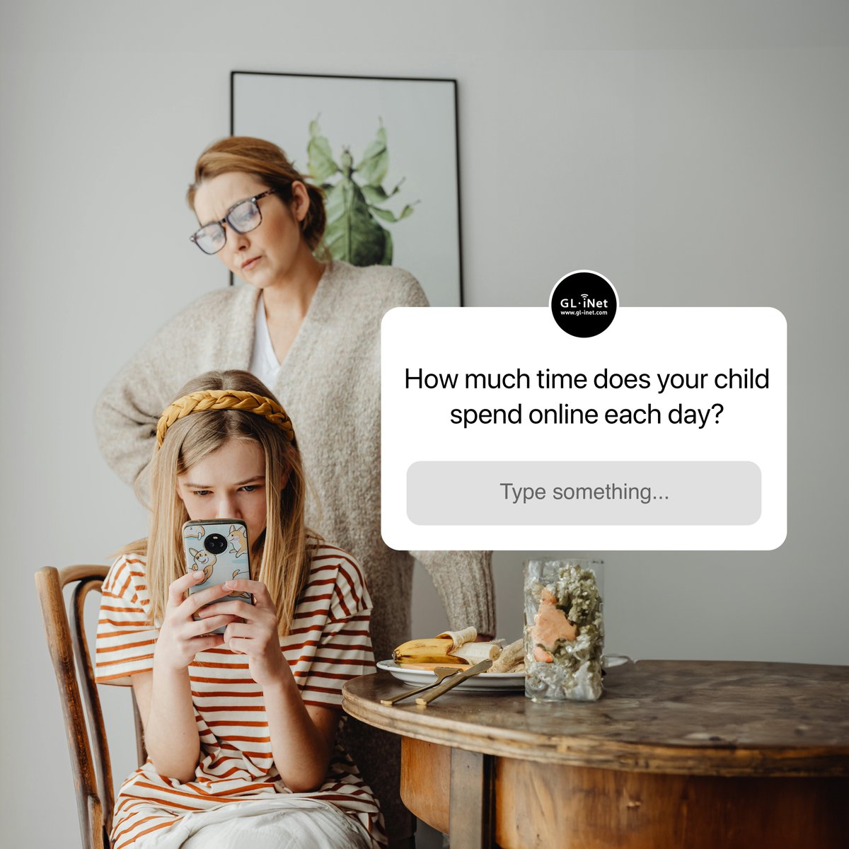 GLiNetWiFi's tweet image. 🤔 How much time does your child spend online each day? 👀 It&apos;s an important topic that often gets overlooked in our digital age.🧒📱Join the conversation below and share how much time your child spends online each day. ⬇️#Marble #ParentalControls #HomeRouter #WiFi6Router #VPN