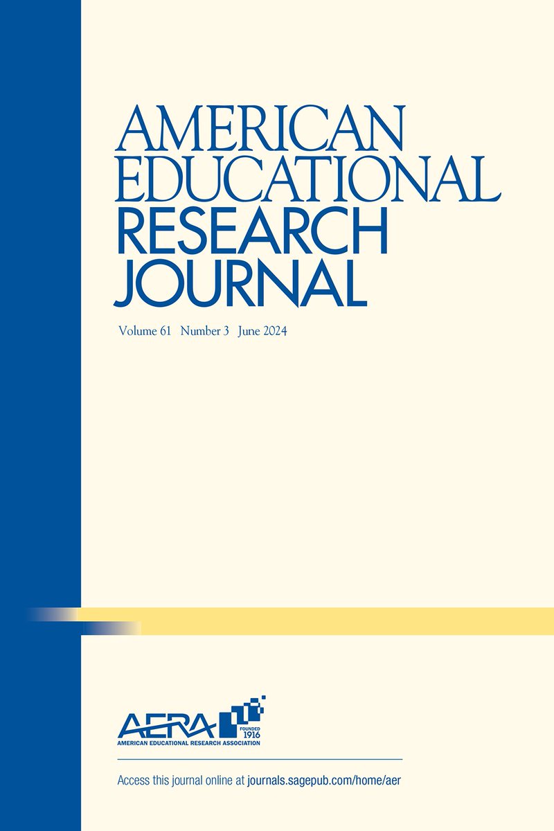 A new journal article: 'Research Hidden in Plain Sight: Theorizing Latent Use as a Form of Research Use.' @SageEducation #ResearchUse #Evidencebased journals.sagepub.com/doi/abs/10.310…