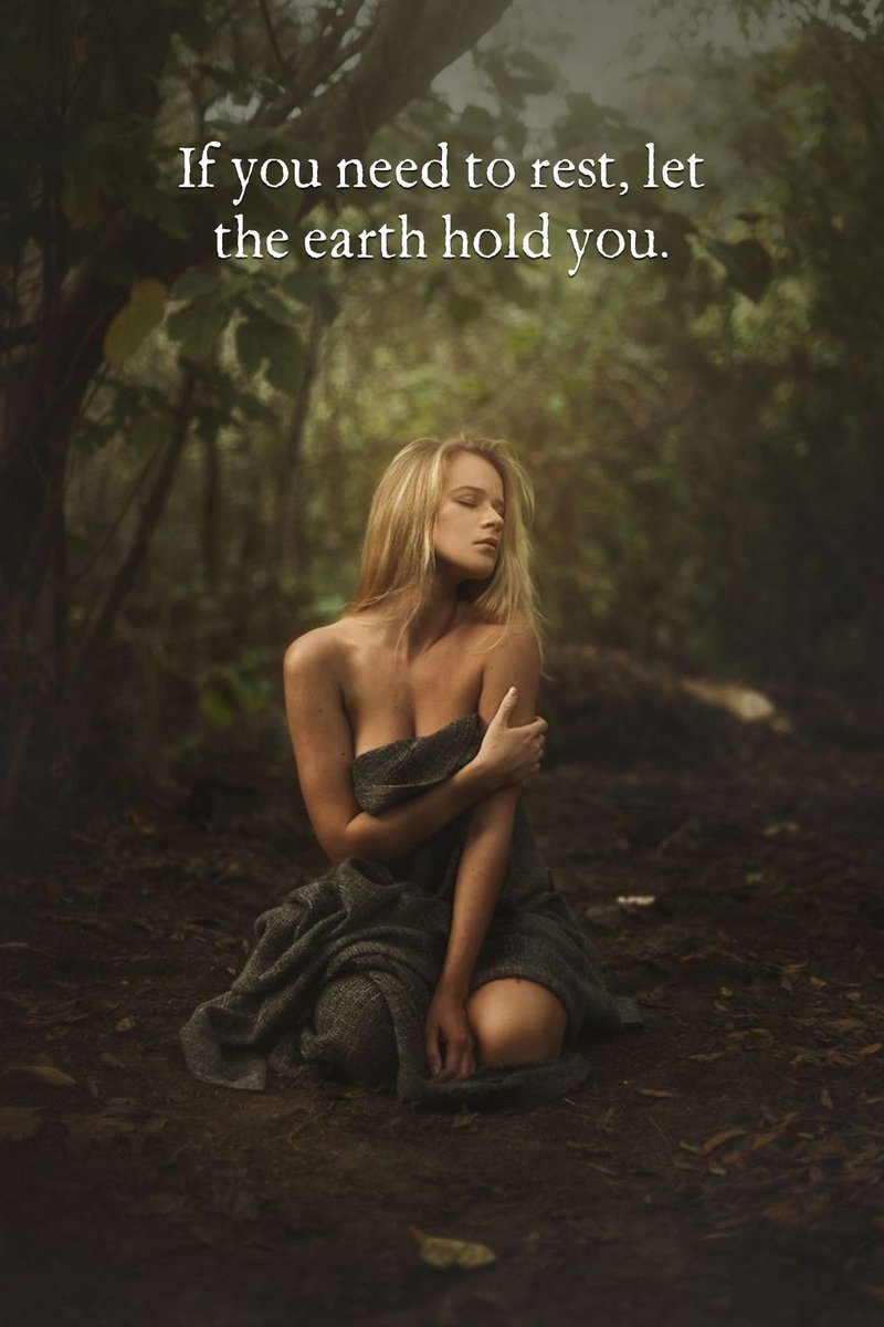 Let the Earth hold you.
#rest