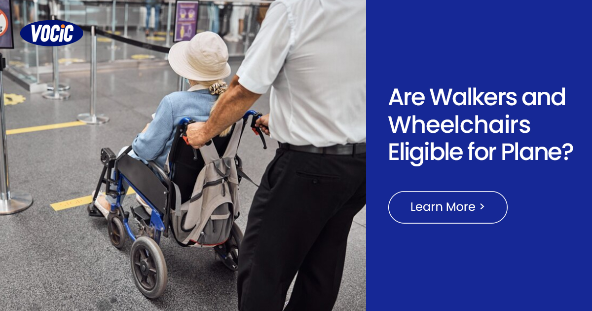 ✈According to the U.S. Department of Transportation, #walkers, #manualwheelchairs, and other #assistivedevices are permitted on board aircraft. 
👉Learn more: rb.gy/ew0ikn 
#mobilityaids #healthcare #disable #seniorscare #AssistiveTechnology #rehacare #homerehab