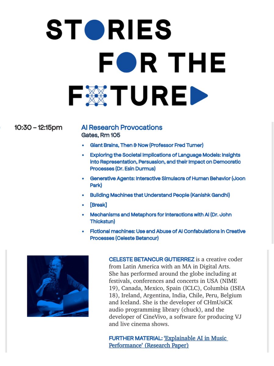 Happening at <a href="/Stanford/">Stanford University</a> this Friday!!!