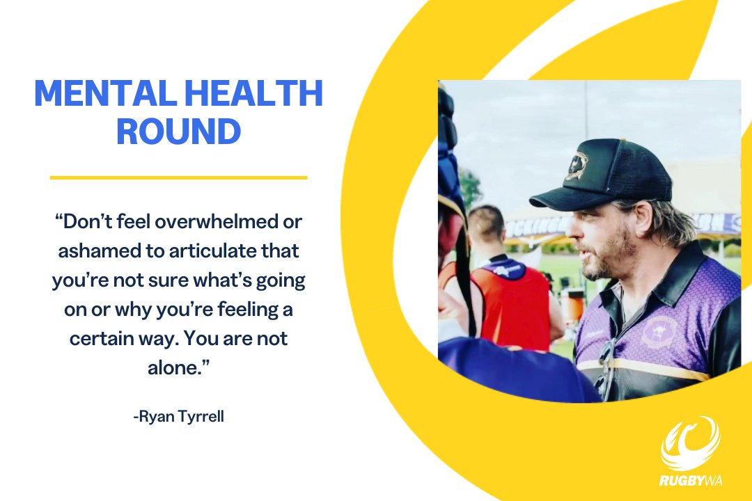 Ahead of Mental Health Round this weekend, RugbyWA spoke to ex-Western Force hooker, Ryan Tyrrell about his journey with his mental health

To read more about Ryan's story, visit the link below 👇

wa.rugby/news/mental-he…
