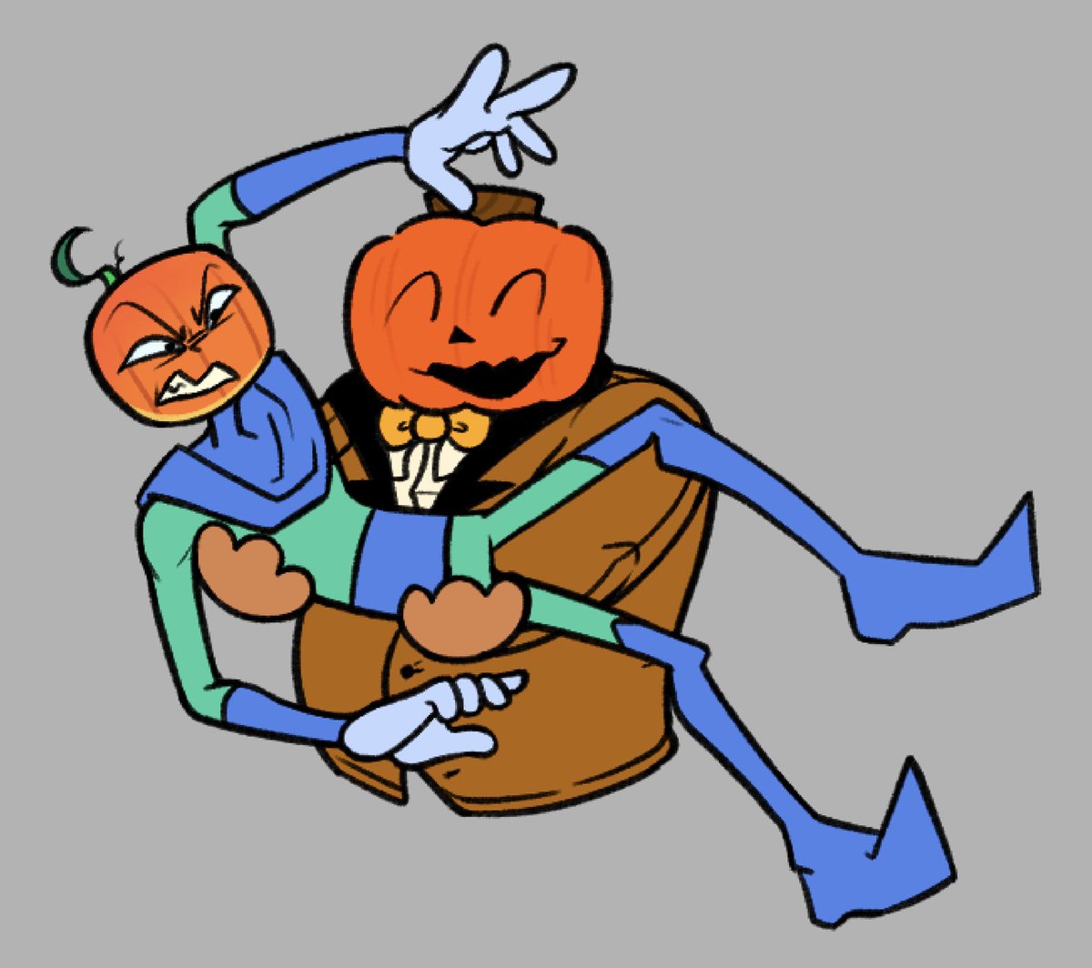 Pumpkin meets Pumpkinator, feat @Mr_PumpG!