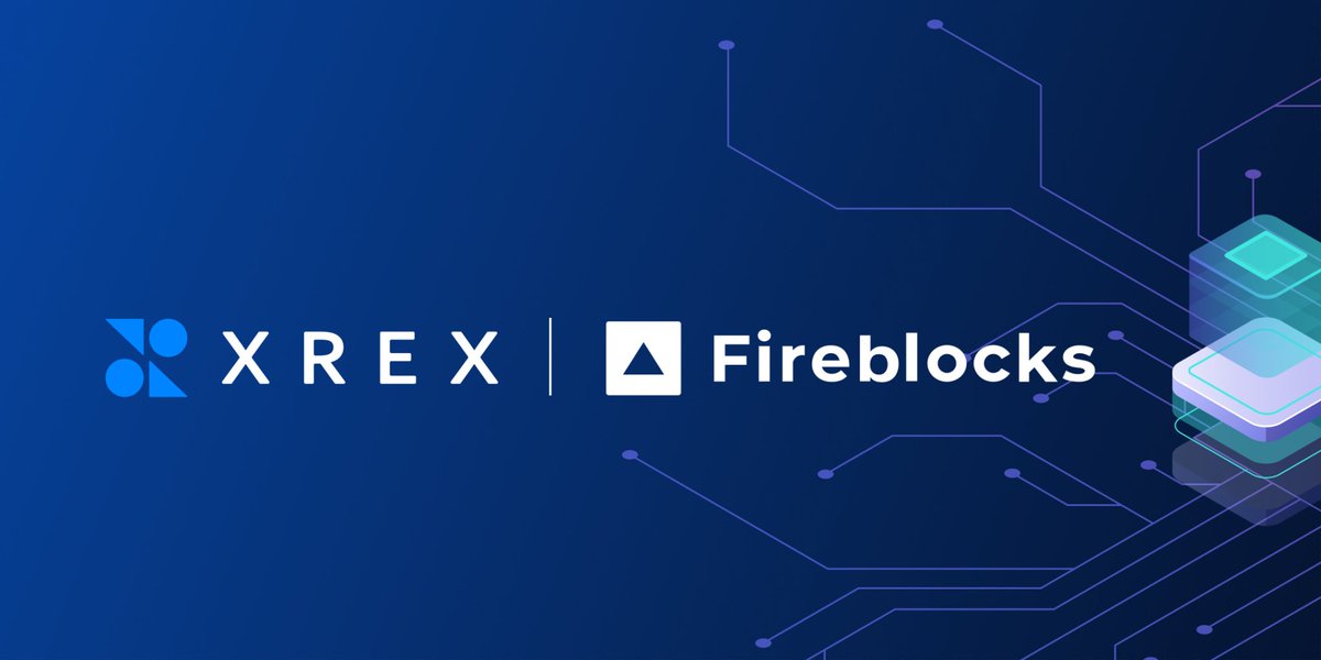 We are excited to announce that @xrexinc will be integrating Fireblocks to enhance its digital asset custodial solutions, following news that its Singaporean arm received its Major Payment Institution (MPI) license from @MAS_sg 🎉