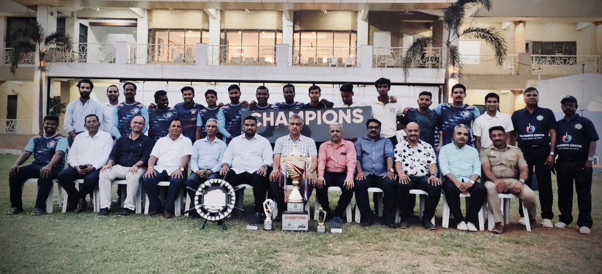 Congratulations to the Mumbai Police Sports Club (B) for clinching victory at the Finals of the 63rd Sheth Narottam Morarjee Shipping Cricket Tournament! Thrilling conclusion at the Sheth Narottam Morarjee Shipping Cricket Tournament! A testament to the enduring spirit of