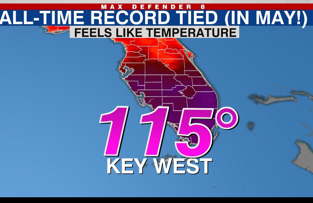 As Florida experiences record-breaking heat indexes in May and the globe continues to see record-breaking temperatures for multiple months in a row, Ron DeSantis today signed HB 1645, HB 7071, and HB 1331 into Law. The new laws remove the phrase “climate change” from most state