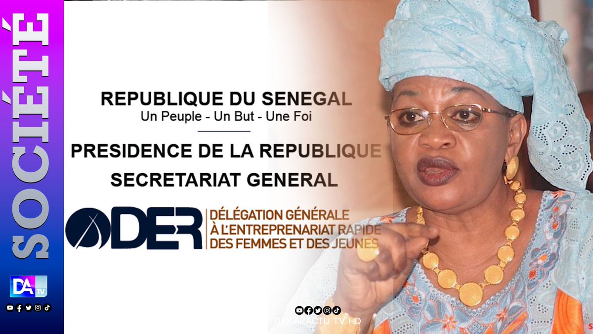 Tata Aida Mbodj, nouvelle DG de la DER, bienvenue dans notre écosystème. Les entrepreneurs sénégalais ont d’énormes difficultés pour réussir leurs projets. Une nouvelle approche de la DER serait salutaire ( par exple financer les entrepreneurs qui ont au moins 1 an d’activité)👇🏾