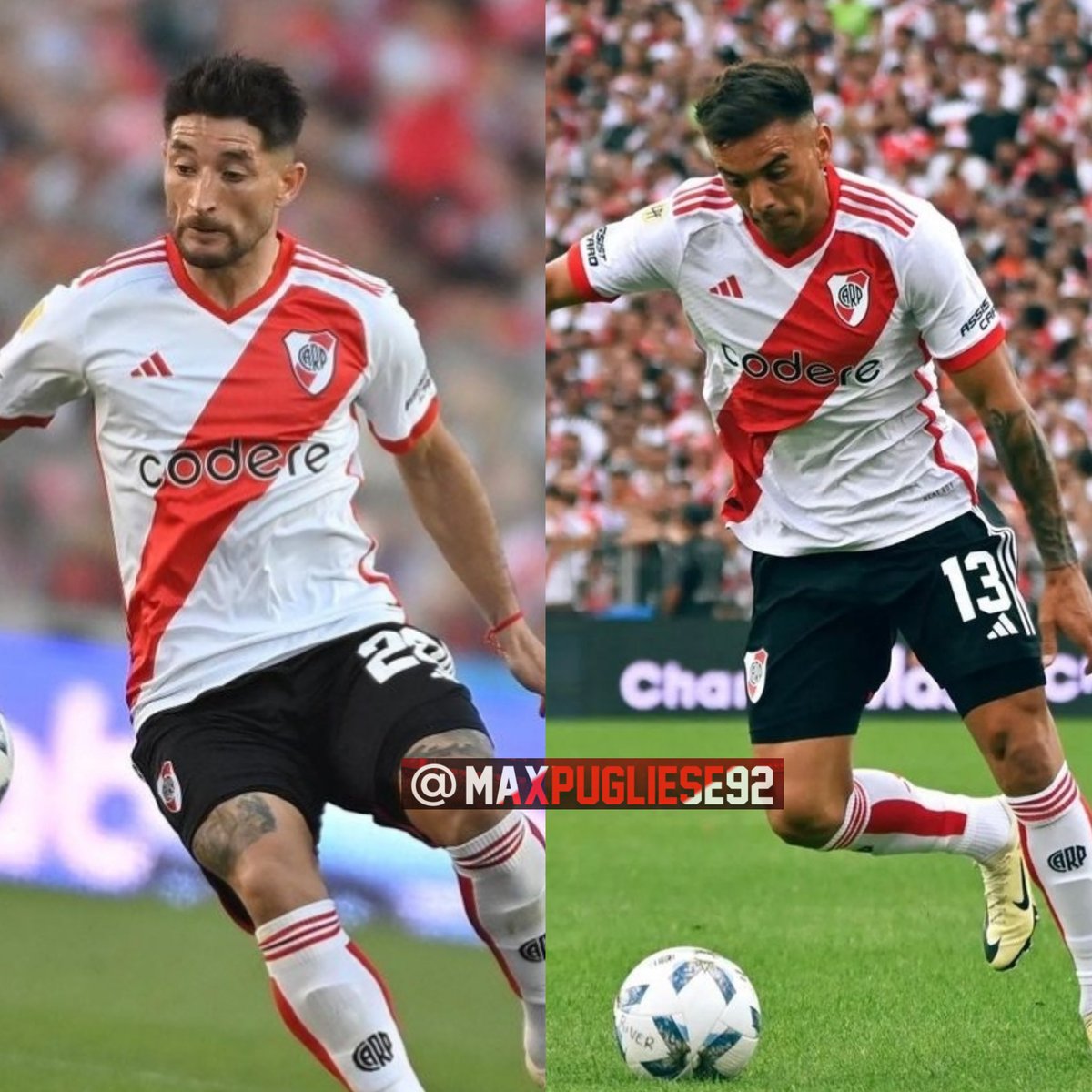🚨 Por el momento #River se quedaría con Casco y Enzo Díaz, no buscarían otro lateral izquierdo. ℹ️ @juancortese en [youtube.com/live/VqsQrddwf…]