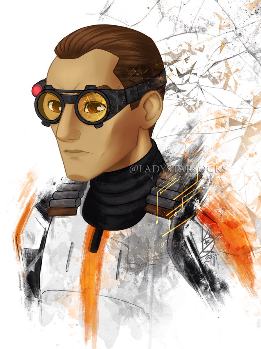 Tech 'Brown Eyes' Bad Batch 🧡 He deserved better 😔 #badbatch #techbadbatch #badbatchfanart #starwarsbadbatch #badbatchseason3 #techlives #thebadbatch #starwarsfanart #cloneforce99 #badbatchtech