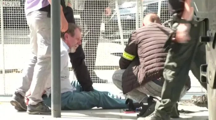run37407800's tweet photo. The suspect in the attack on Prime Minister Fico was identified as a 71-year-old man, J. C. Zbra ZbraZ, from the Slovak town of Levice, Slovak news websites reported. Using what may have been a legally held firearm, he fired several shots at Prime Minister Fico.#Slovakia https://t.co/mvOCJfiv4g