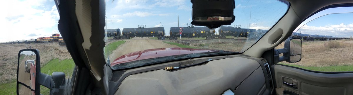 Great Canadian Pipeline. @QuickDickMcDick (Sorry for the distorted Kansas City Southern engine!)