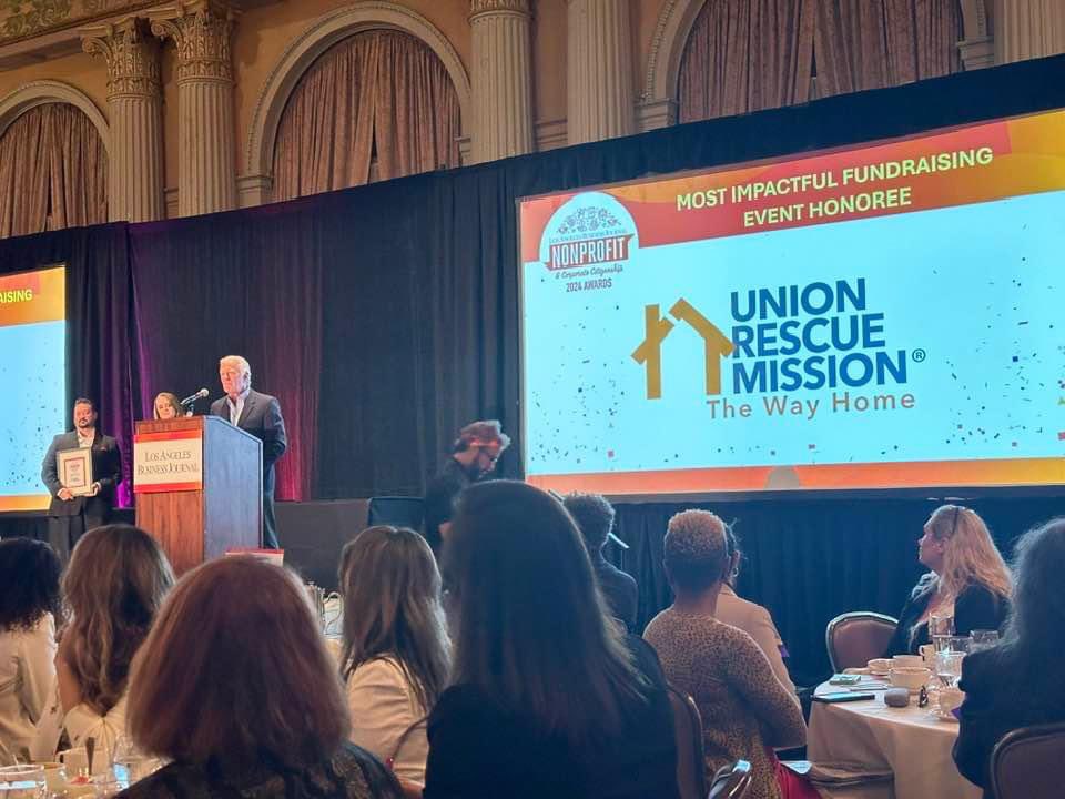 WOW! Great day at the L.A. Business Journal’s 2024 Nonprofit Awards at the Biltmore! URM was just awarded Most Impactful Fundraising Event of the Year in Los Angeles! This was for our 2023 Angels of Hope TV Special! YEAH TEAM URM! 🙏🏻