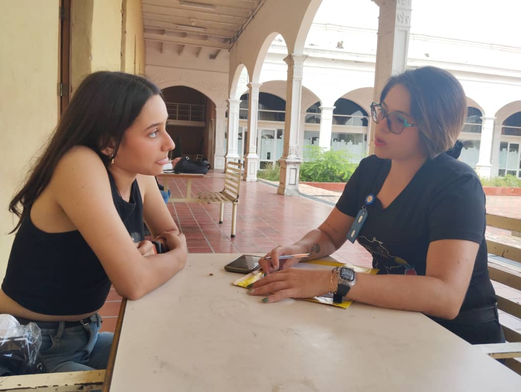 Defensoría del Pueblo Delegada de Lara, realiza visita a la Universidad Centroocidental Lisandro Alvarado (UCLA) Decanato de  humanidades y Artes, a los fines de aplicar encuesta a estudiante de educación superior.