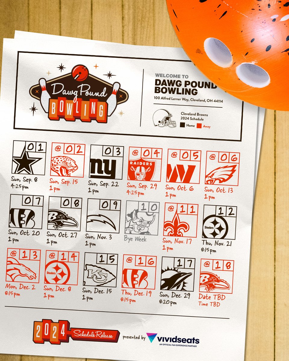 Take it easy, dudes. Here's the 2024 regular season schedule!

🎟️: brow.nz/7ltw