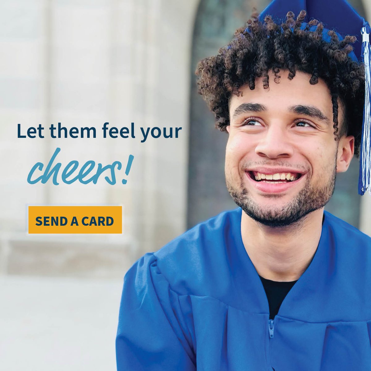They've overcome more than most of us can imagine. Now, it's time to celebrate their success! Don’t miss your chance to wish our graduating students well. Send a personal note of cheer today: bit.ly/3Wa9jRJ