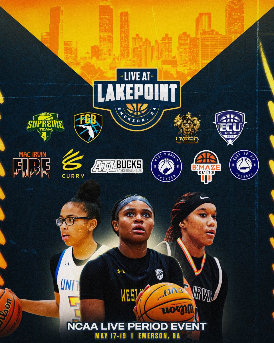 LIVE at Lakepoint will be a MAJOR hub for top talent this weekend 🔥 GUAA, Power 24, S40, and other elite independents will battle it out in Atlanta. 🔗 basketball.exposureevents.com/213280/live-at…