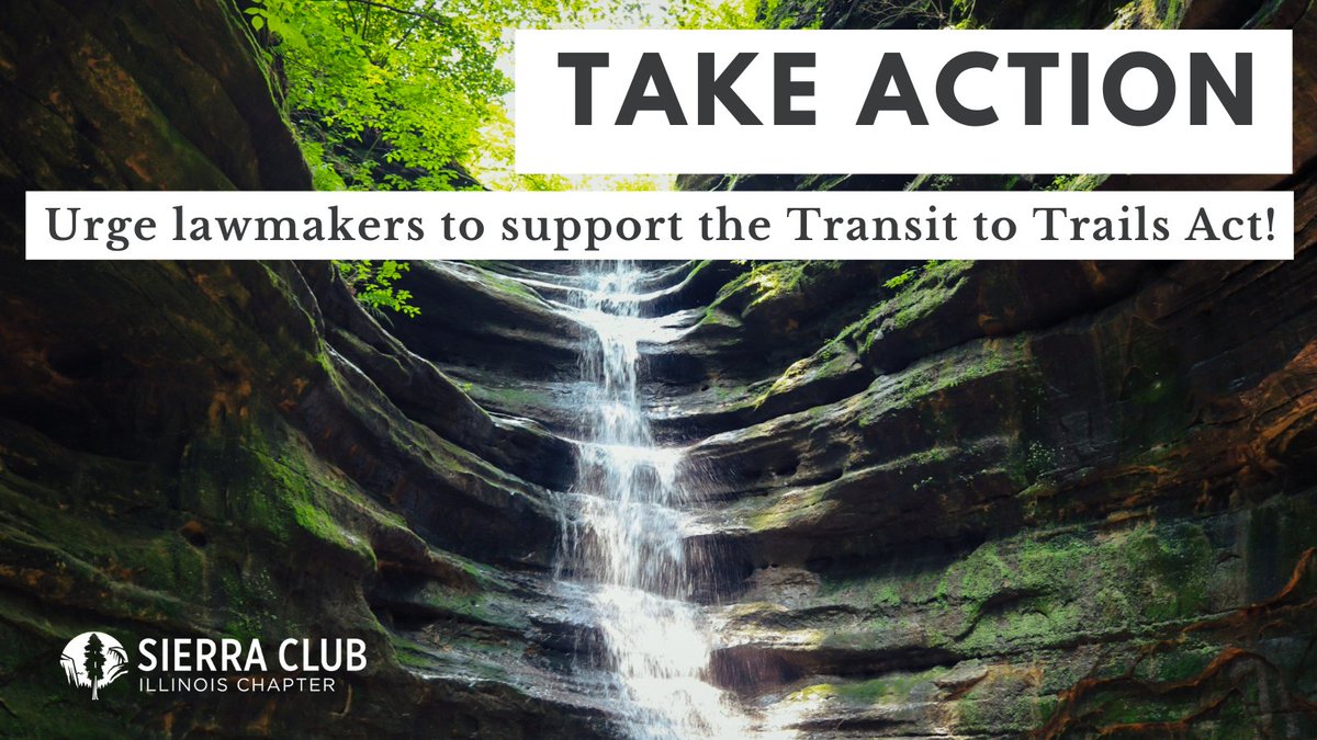 #DYK that 20 mins spent in a local park can help kids concentrate better in school? Unfortunately, not everyone has access to local green spaces. Urge lawmakers to support the #TransittoTrails Act, which will increase equitable access to public recreation: act.sierraclub.org/actions/Illino…