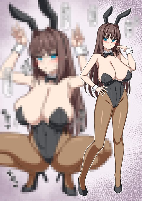 お願いしたらバニーになってくれる青子さん 