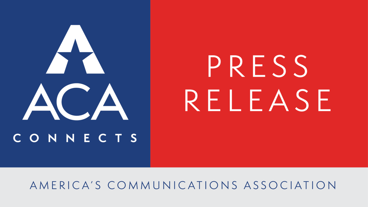 ACA Connects Statement on House Passage of NTIA Reauthorization Act  acaconnects.org/press-releases…