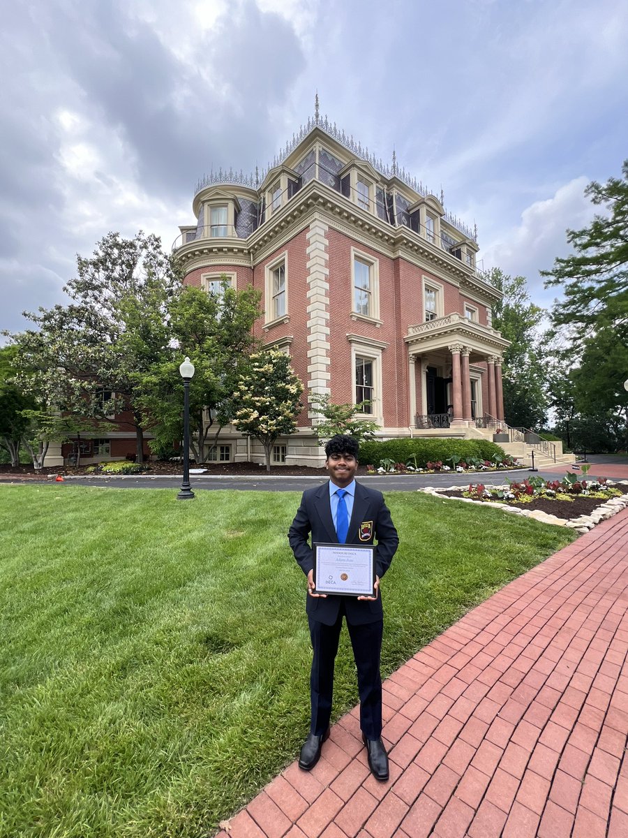 Adam Jose being recognized for his top performance at ICDC. We are so proud of you!! <a href="/ZumSouth/">Bulldogs</a> <a href="/FZSchools/">FortZumwaltSchools</a>