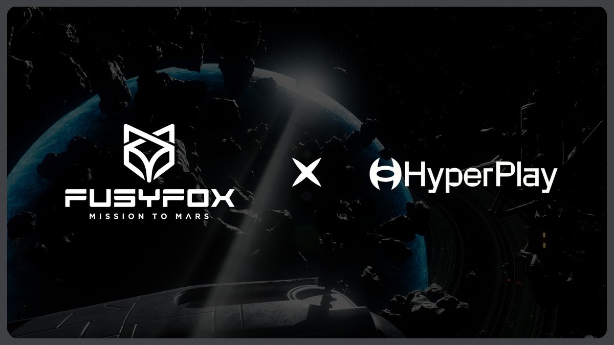 🦊 @Fusyfox just plugged into @HyperPlayGaming, powering up the ultimate gaming experience.

🦊 #HyperPlay is the game store from the future where players discover great games, and developers find a censorship-resistant and developer-loyal distribution platform.

🔽VISIT