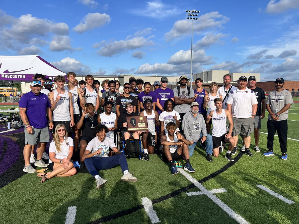 Mascoutah is the Mascoutah 2A Track Sectional Champs