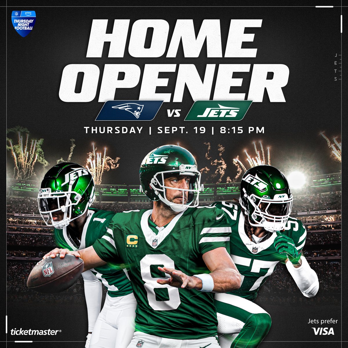 Division rivals meeting at OUR HOUSE. @Visa presale happening now ➡ nyjets.com/tickets