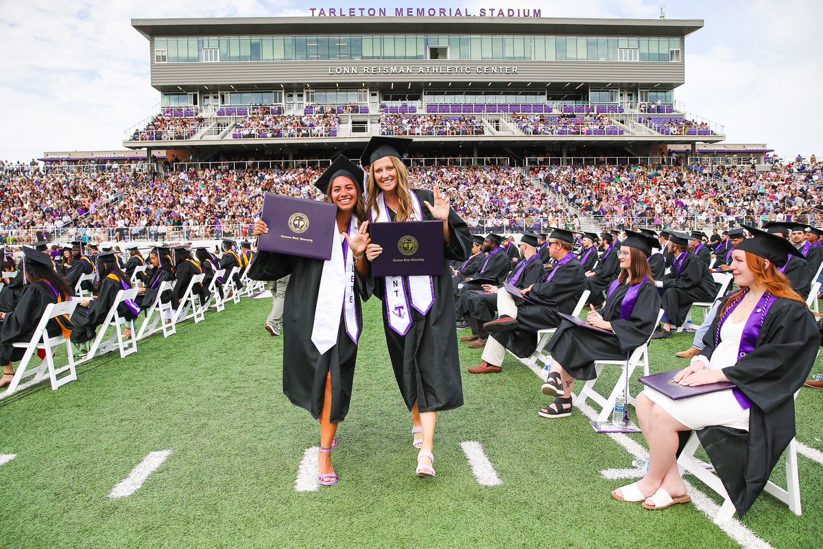 A weapon on and off the field 😈 Kelci Hill received her Bachelor of Science in Biology with a Minor in Psychology! Congratulations Kelci! #TarletonGrad