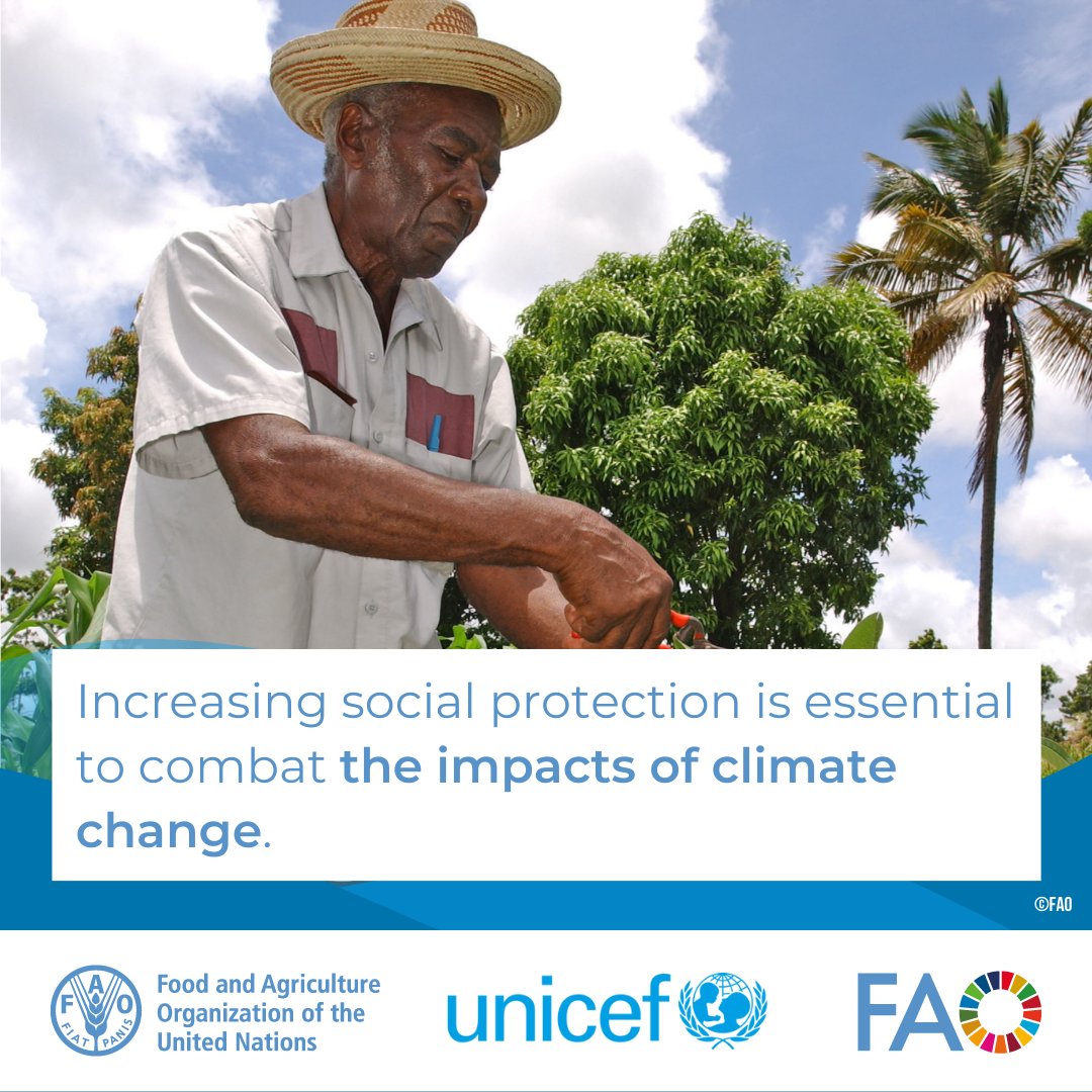 🌎 In Latin America & the Caribbean, climate change threatens to increase poverty, disproportionately affecting vulnerable communities. 🫂 #SocialProtection can mitigate these effects and promote climate adaptation. Explore how we can make a difference 👉 bit.ly/3K2KIao