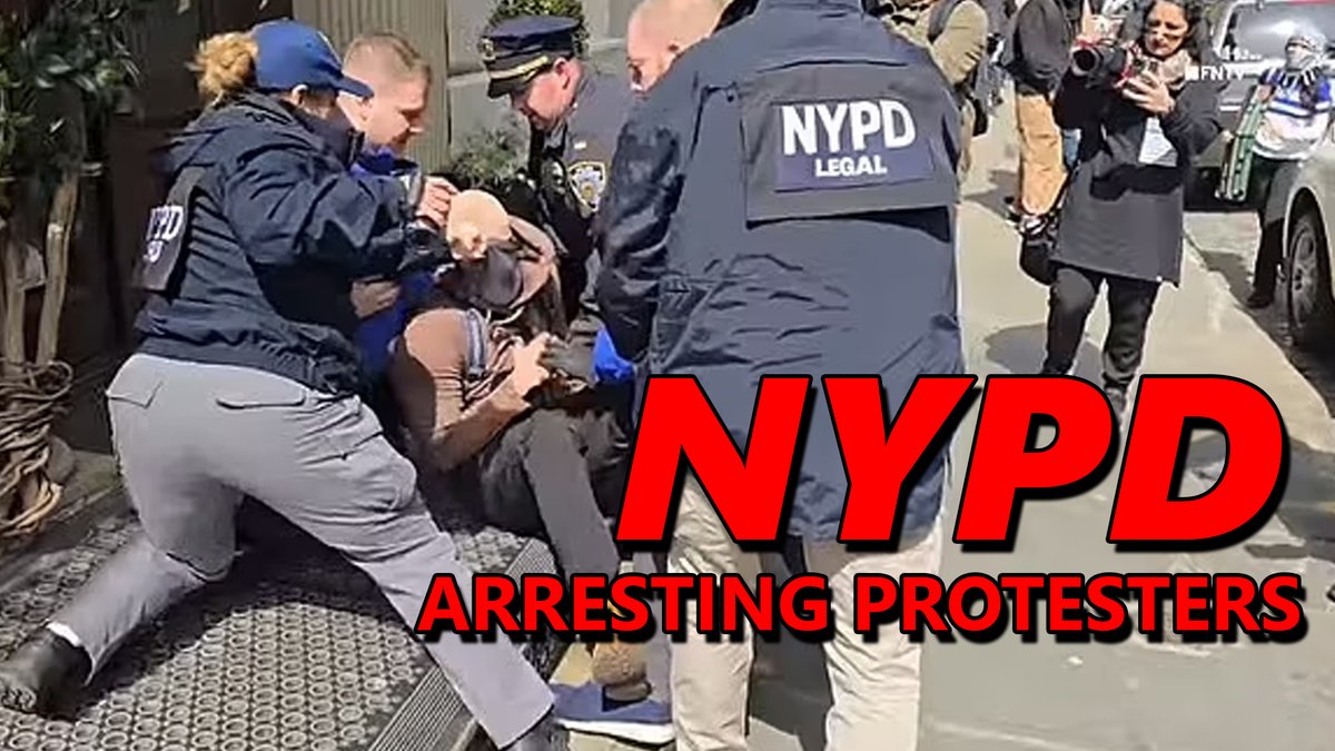 BREAKING: LIVE as NYPD Cracks Down on Pro-Palestine Protesters LIVE NOW: youtube.com/live/OM0fVqxLm…