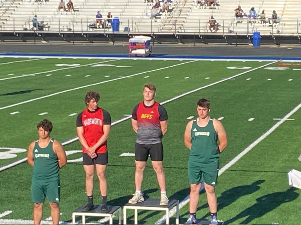 Congratulations to Justin Habig, who is the 2024 OHSAA Sectional Tournament Discus Champion with a throw of 160'. BEE SO VERY PROUD, JUSTIN!!!