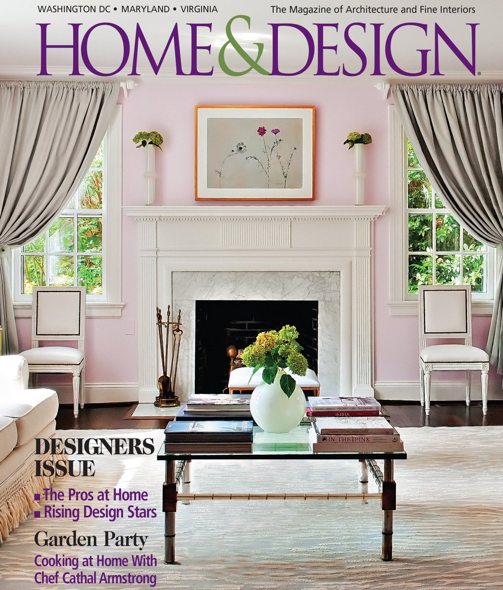Celebrating 25 Years of Fine Design⁠
⁠
A Classic Cover From Home & Design from 13 years ago⁠
⁠
Article: 'An Airy Oasis'⁠
⁠
Interior Design: Andrews Designs
Renovation Architecture:  3North 
Reno Contractor: Grace Street Construction
📸: Tony Giammarino
⁠
#homeanddesigndc
