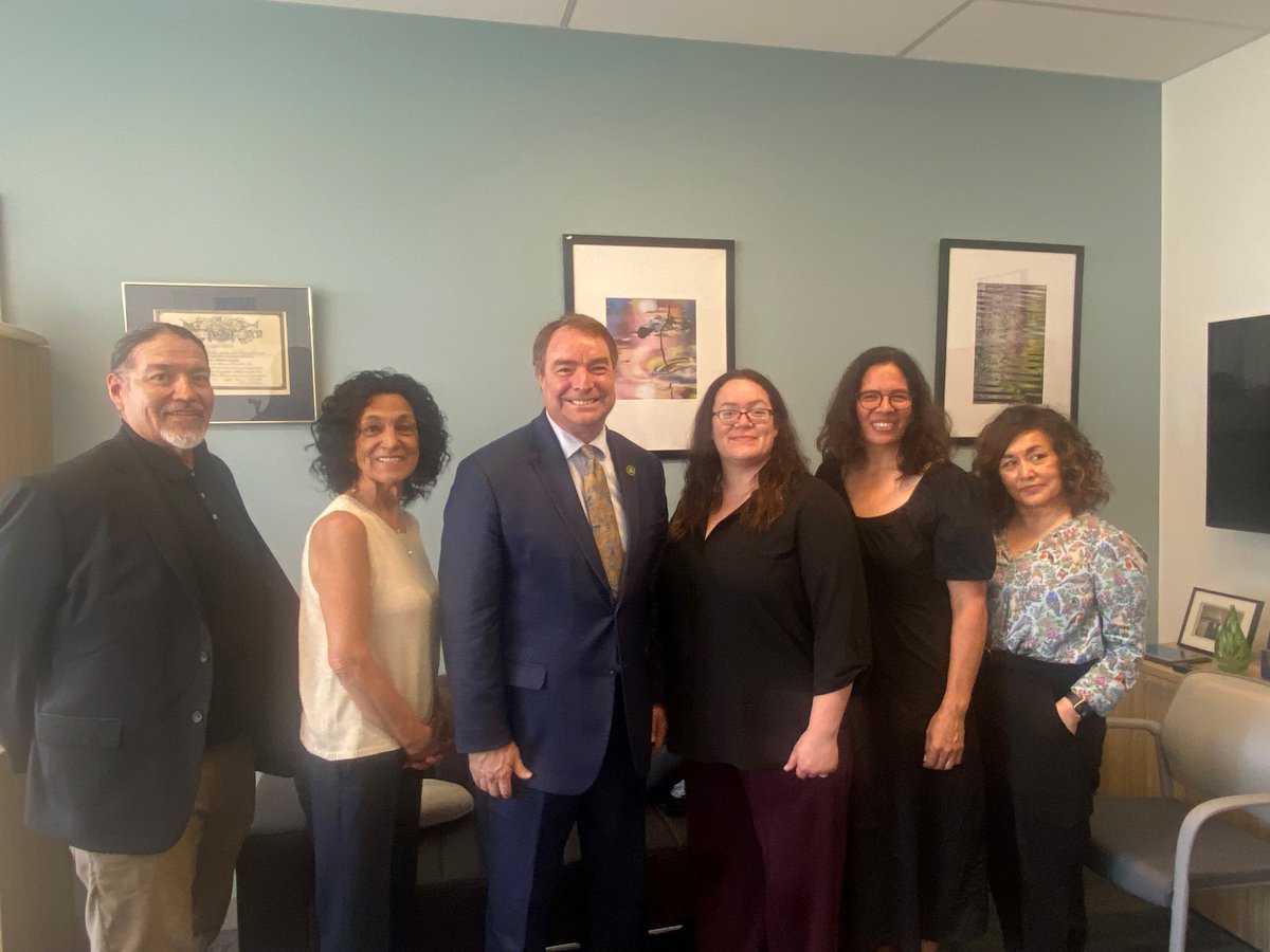 It was great to connect with the @HPULTribe this afternoon to discuss legislative priorities and bills that might impact their community. It was such a pleasure to meet with Chairwoman Sherry Treppa and other representatives to continue to learn more about the Tribe's priorities.