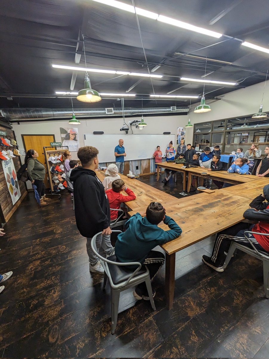 HanoverMiddle's tweet photo. Thank you to Elsner Engineering works and L2 brands for showing our 5th graders all that you do! https://t.co/strOV1zYDH