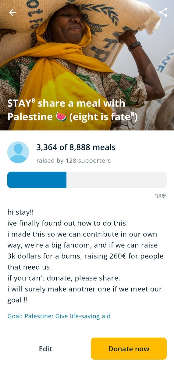 already? you guys are just wonderful i swear. hope this gets back to you, and you get to have the best of bestest things in life ever !! >< sharethemeal.org/challenges/ea3…