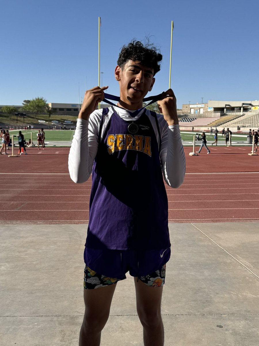 So proud of Jose for getting 2nd at districts in the 2400 meter run!! He’s continued to push himself everyday in practice and I know he’ll continue to do great things in High School!!