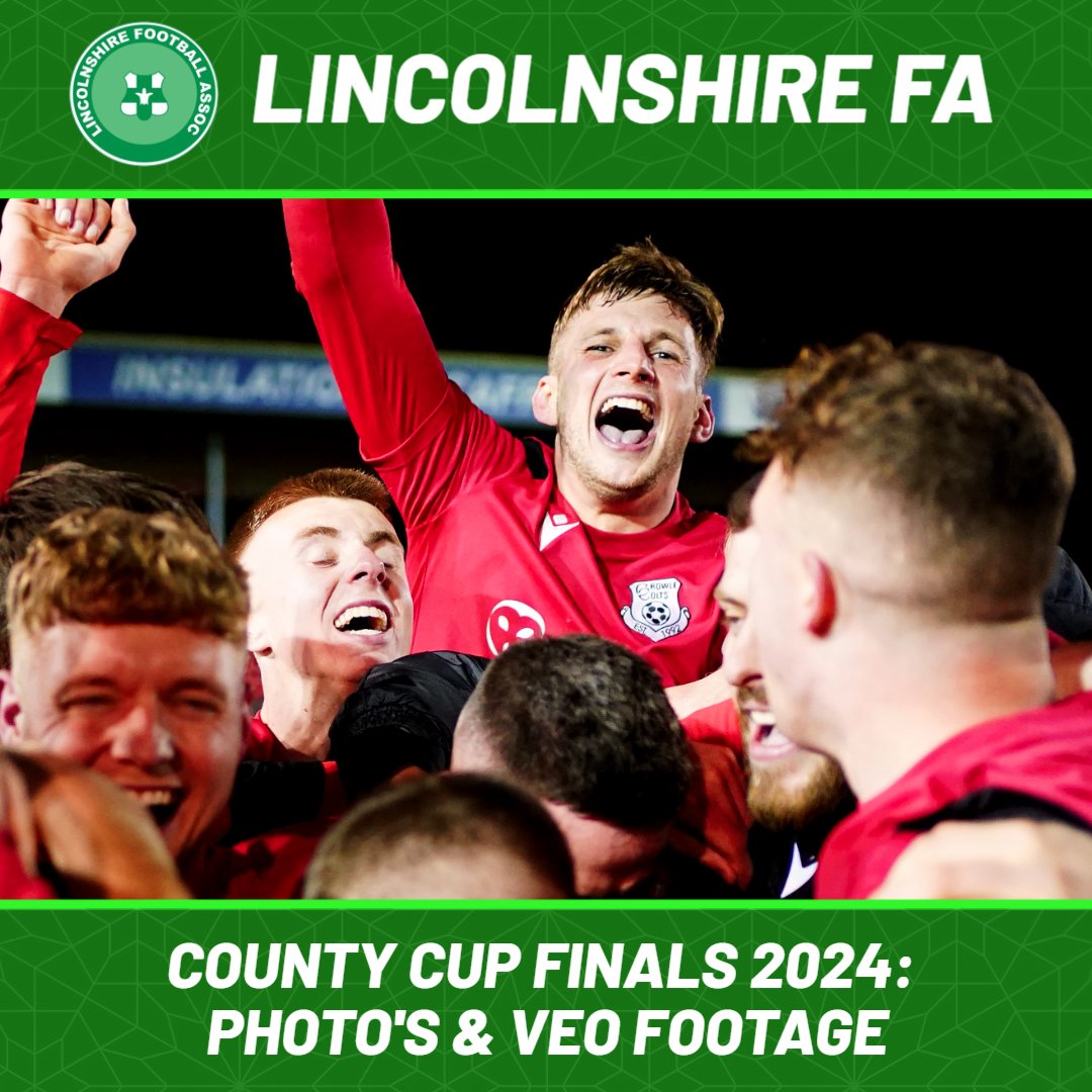 Thanks to our official photographer, @edmayesphoto, you can now access all the photo's taken at every County Cup Final in 2024! 📸 You can also access the @veotechnologies footage from 11 of the 15 Finals 😍 Find all the imagery here 👉 tinyurl.com/ykwhbkme