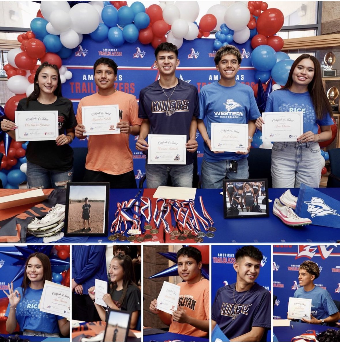 Congratulations to our amazing trailblazers!! We can’t wait to hear the amazing stories college will bring. #collegebound #classof2024