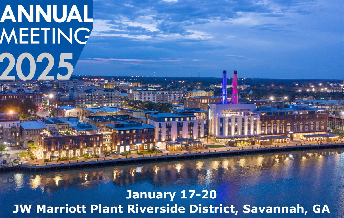 MARK YOUR CALENDAR! Join us for the 2025 #ABMAAnnual Meeting, Jan. 17-20 at the JW Marriott Plant Riverside District in Savannah, GA to learn about current & emerging trends & provide networking opportunities for you to enhance & grow your business. zurl.co/a5aD