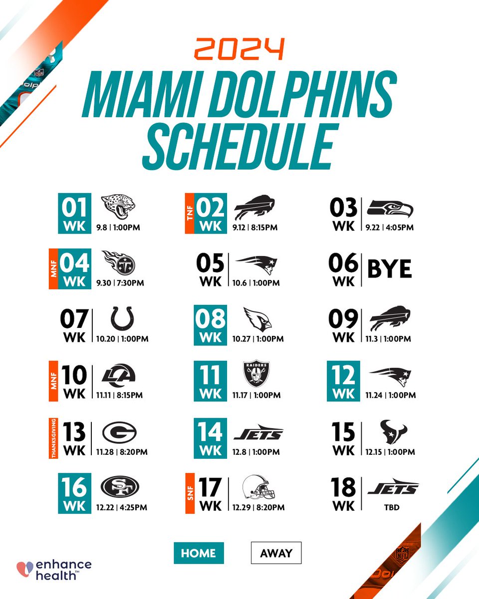 The @nfl season can’t get here fast enough. #GoFins